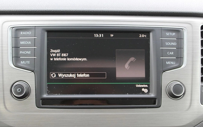 Volkswagen Golf Sportsvan cena 54900 przebieg: 118073, rok produkcji 2015 z Bobowa małe 326